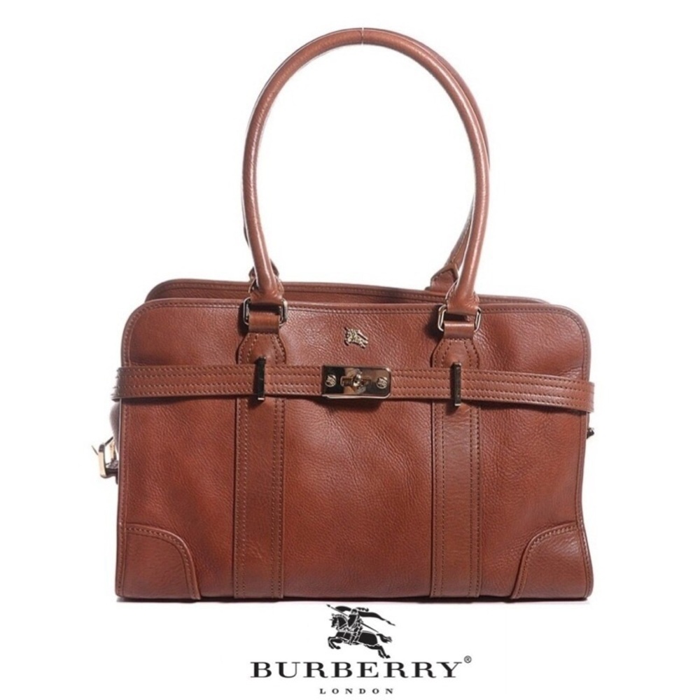 ❌SOLD❌ Burberry Leather Satchel